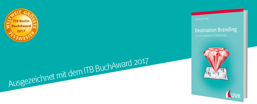 book price of the ITB book awards in 2017, will go to “Destination Branding”